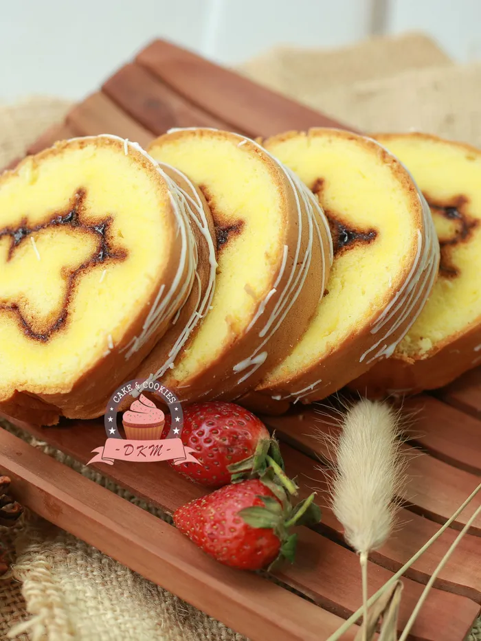 Bolu Gulung Vanilla Snack Box DKM