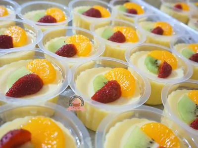 Puding Buah Cup Snack Box DKM