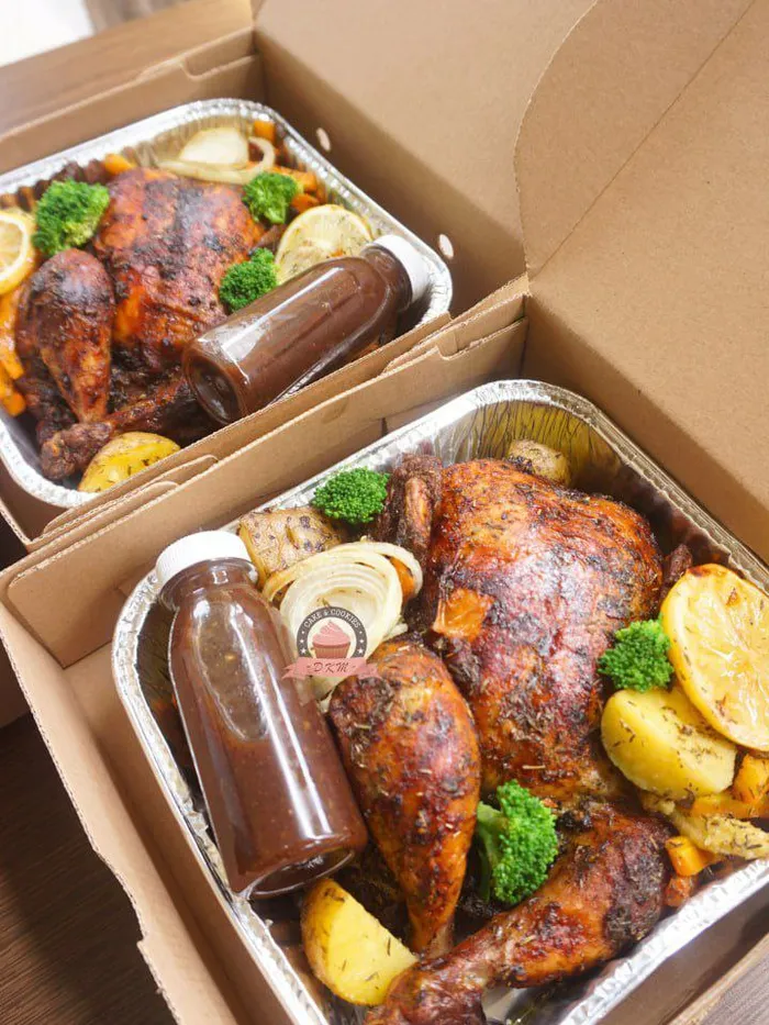 Roasted Chicken DKM Cakes