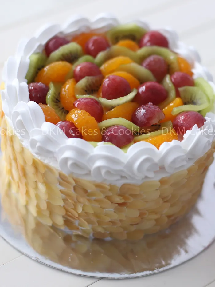 Vanilla Fruit DKM Cakes